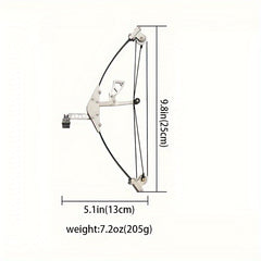 Mini Triangle Composite Bow Mini Archery Equipment Pulley Bow
