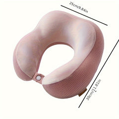 Memory Cotton U Shaped Pillow for Outdoor Travel Camping