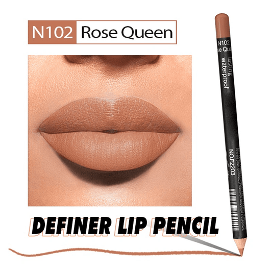 Long Lasting Lip Liner Pen with Smudge Proof Formula - Nude Shades
