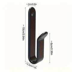 2PCS Indoor Ski Storage Hooks Wall Mounted Bracket for Snowboard Display