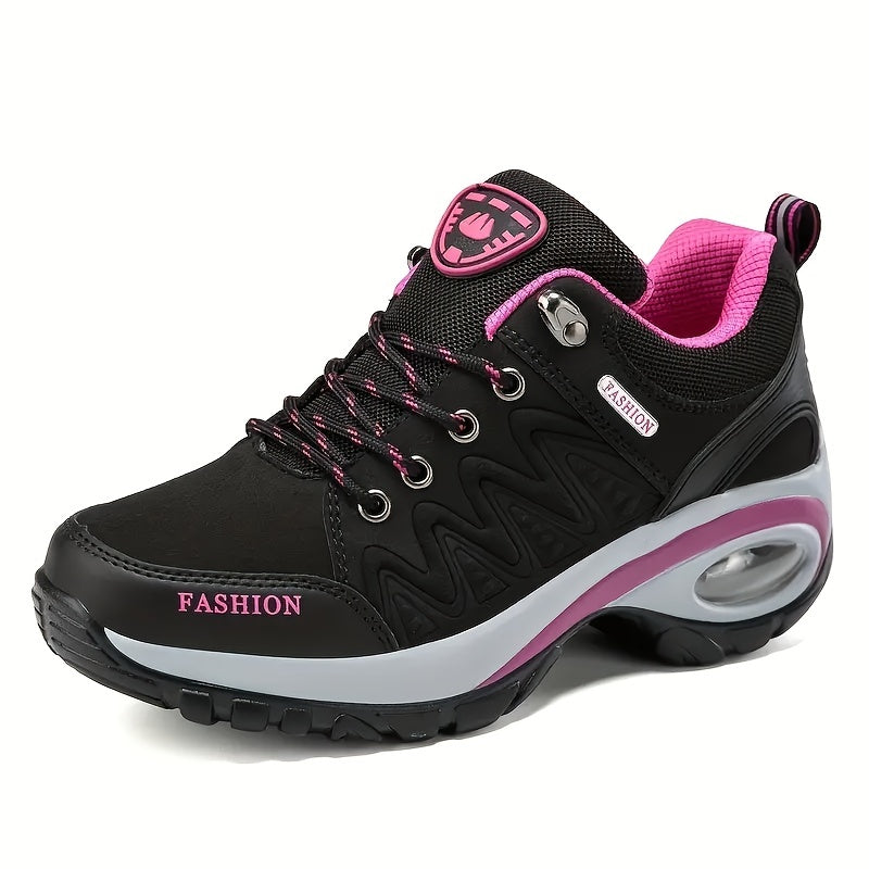 Women's Outdoor Non Slip Hiking Shoes Air Cushion Sole Footwear