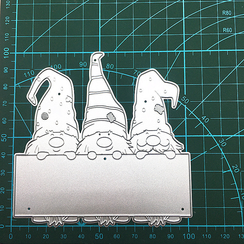 Santa Claus Embossed Mold DIY Scrapbooking Metal Cutting Stencils Christmas Dies