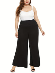  High Rise Wide Leg Pants
