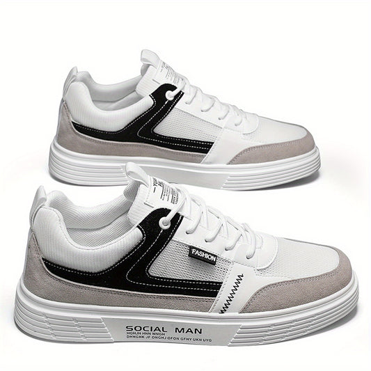 Men's Mesh Skate Shoes Non Slip Casual Shoes For Youth
