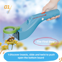 LED Insect Catcher Observer w/ 5X Magnifying Toy