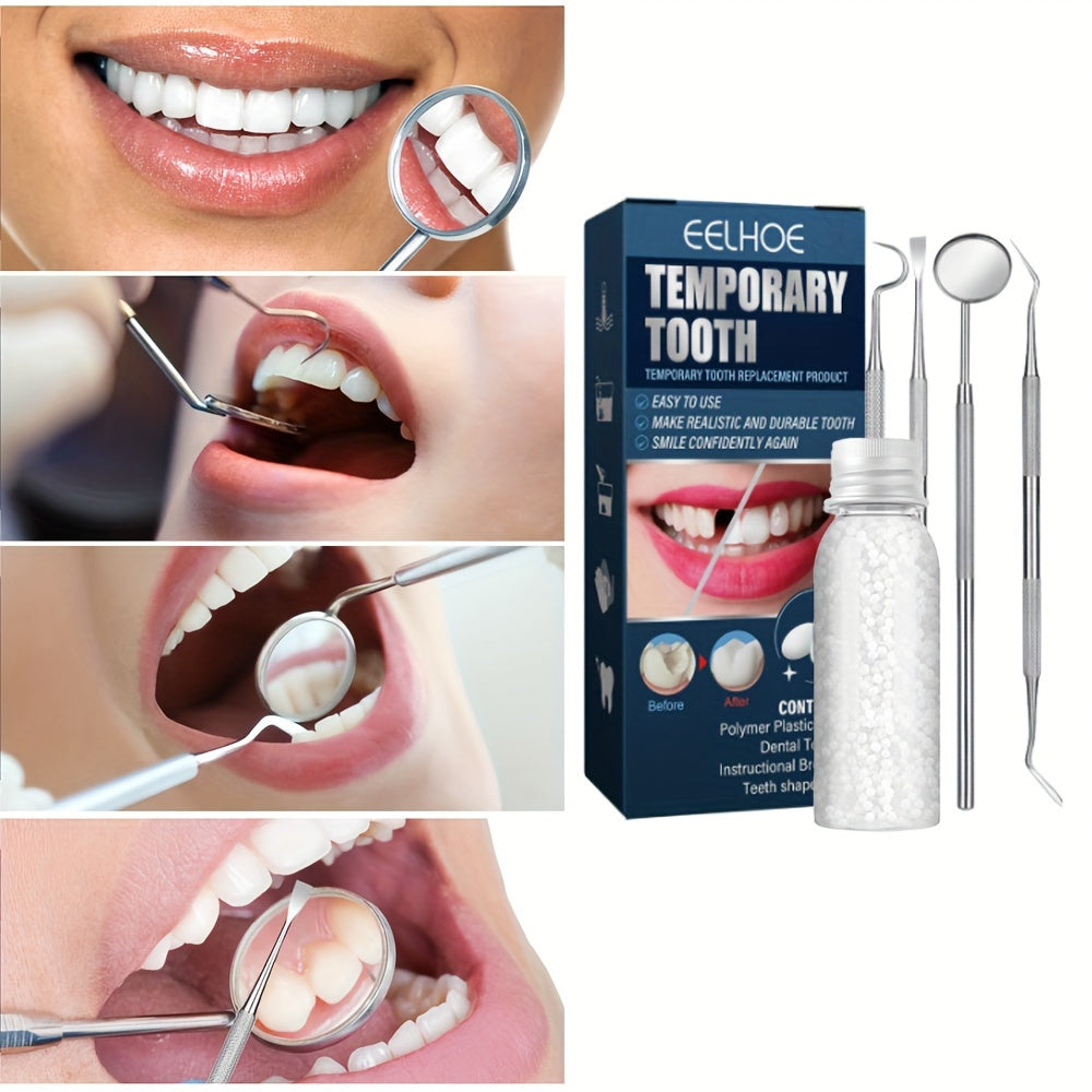 Denture Repair Kit Temporary Teeth Repair Material - Easy Repairs