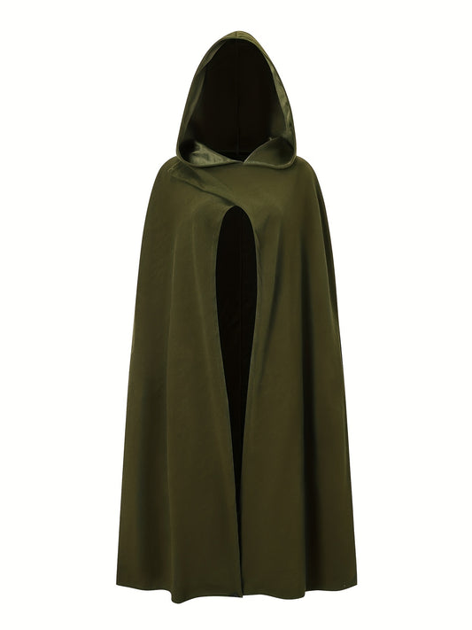 Gothic Split Hooded Cloak for Women