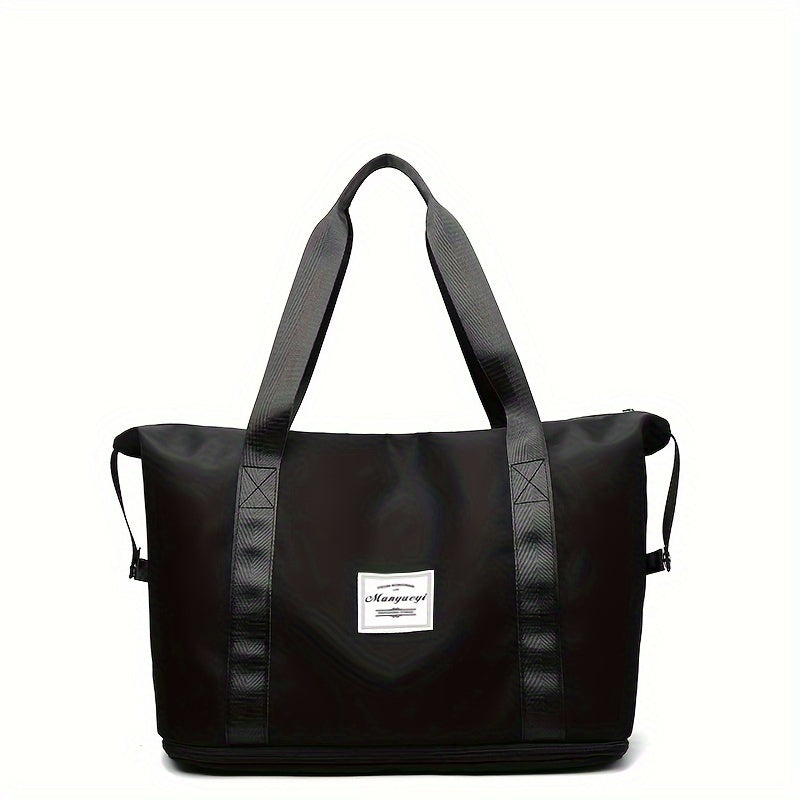 Travel Fitness Bag Two-layer Telescopic Large Capacity