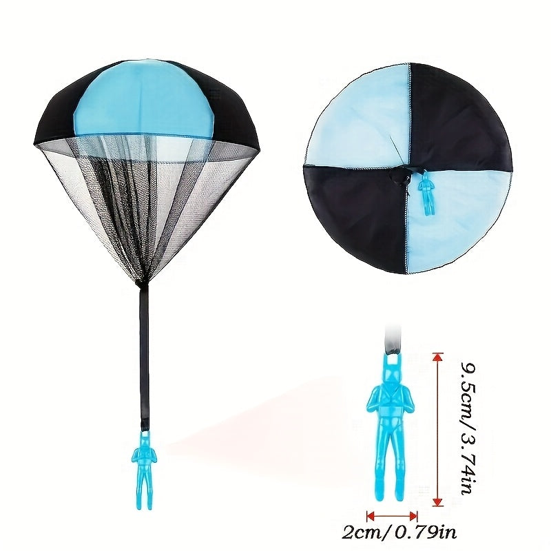 Colorful Outdoor Parachute Hand Throw Toy Set