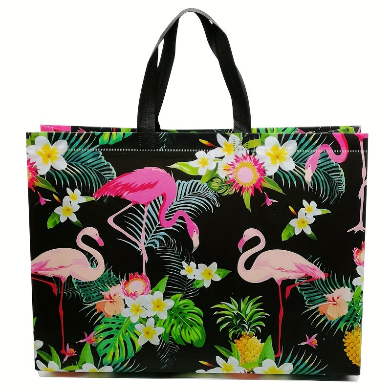 Flamingo Tote Bag - Stylish & Spacious - Ideal for Shopping & Commuting