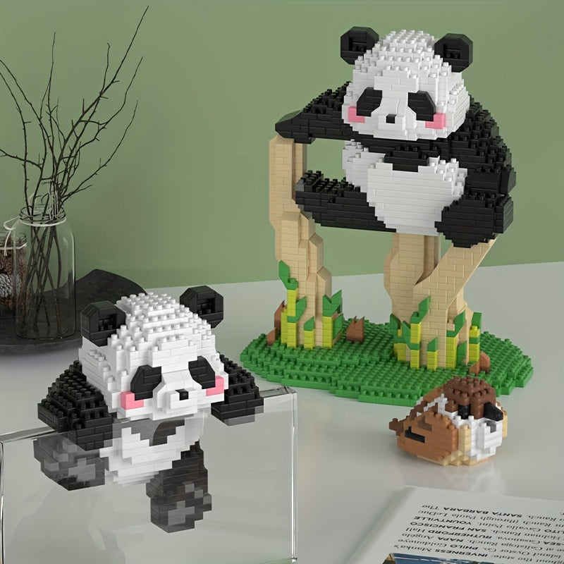 Panda Building Block Toys - 2 Ways to Play - Holiday Gift