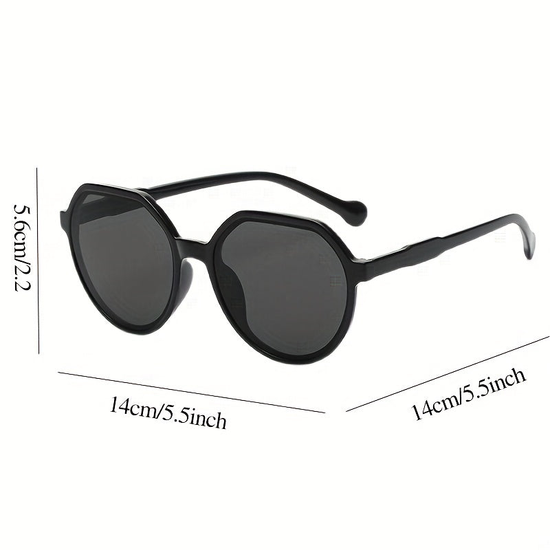 Round Sunglasses for Women Men Driving UV400