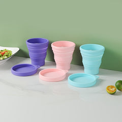 Portable Collapsible Silicone Cup On the Go