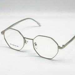 Irregular Metal Frame Glasses Anti-light for Men Student