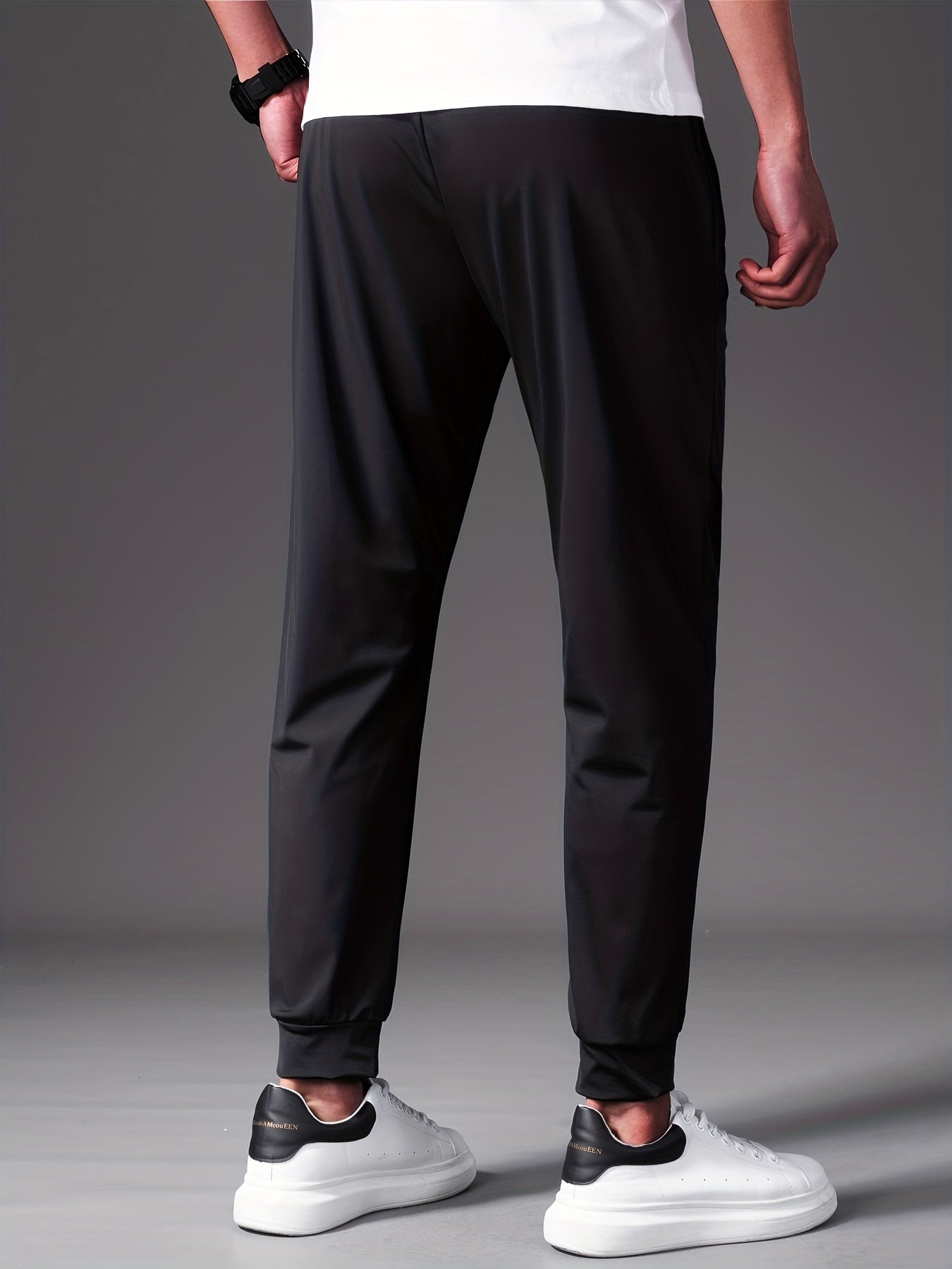 Men's Drawstring Sport Pants for Summer Training