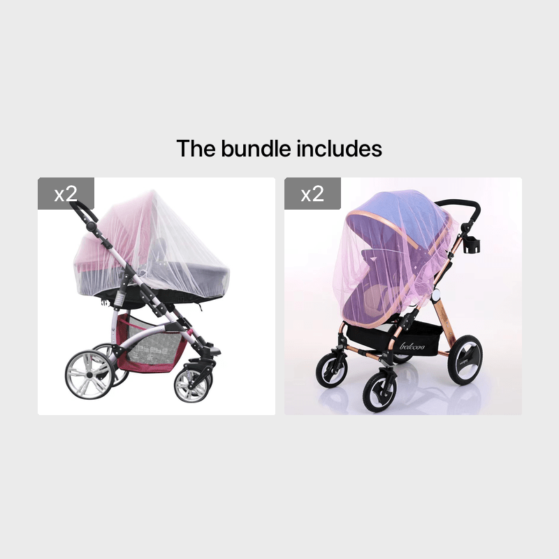 Breathable Mesh Mosquito Net for Baby Stroller