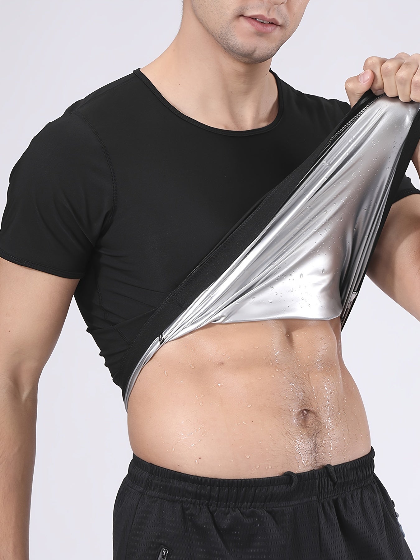 Men's Sauna Undershirt for Intense Workout