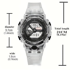 Boys Sports Watch With Silicone Belt