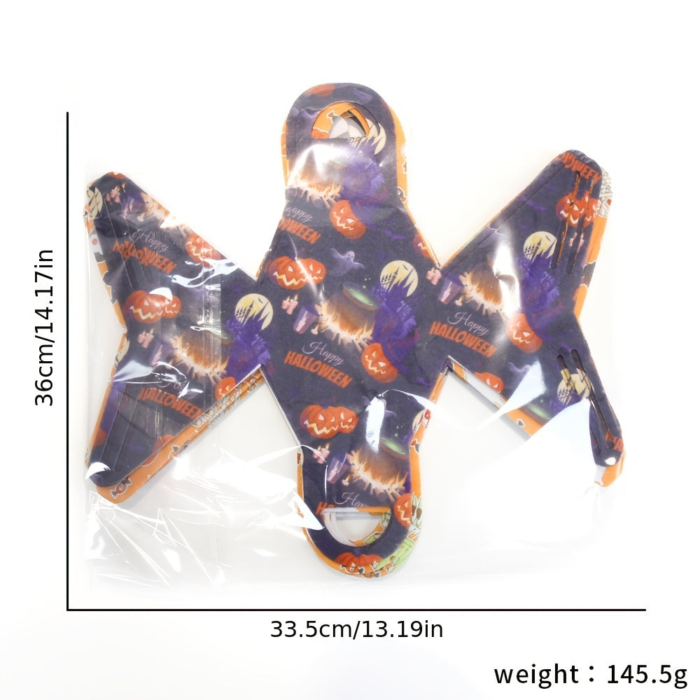 6 Pcs Halloween Pattern Handbag Party Storage Bag