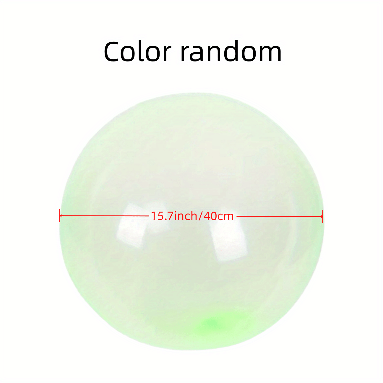 Giant Bubble Balls Water Bubble Ball Jelly Balls & 111pc Balloons Set