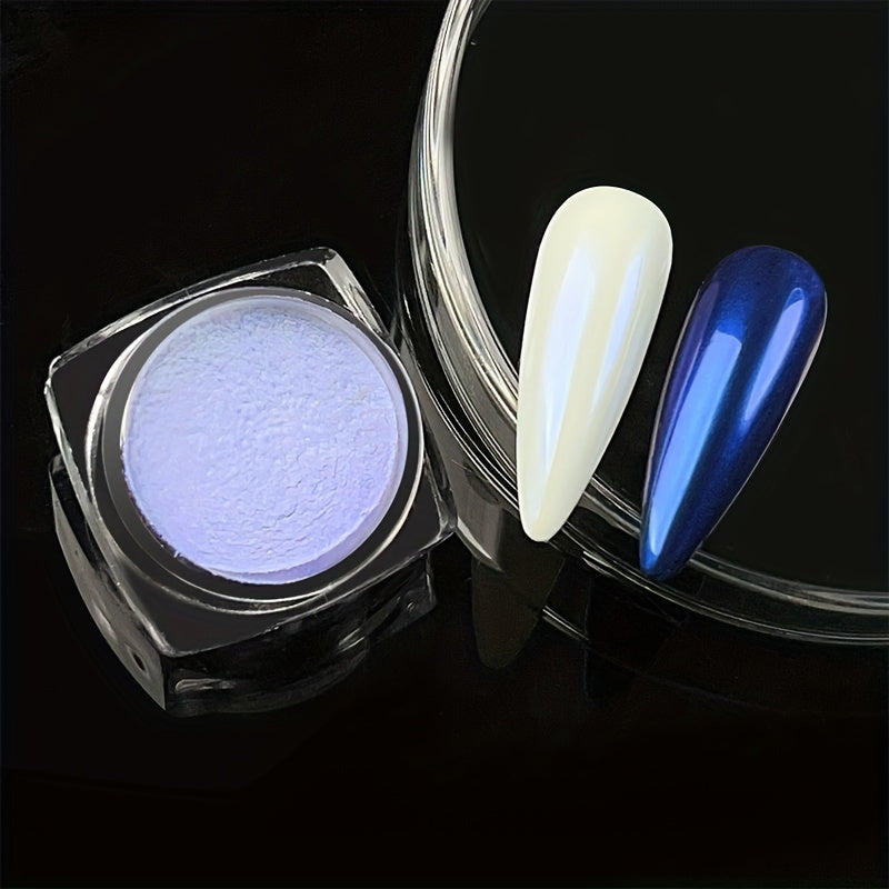 Magic Mirror Glitter Nail Art Powder for Women Girls