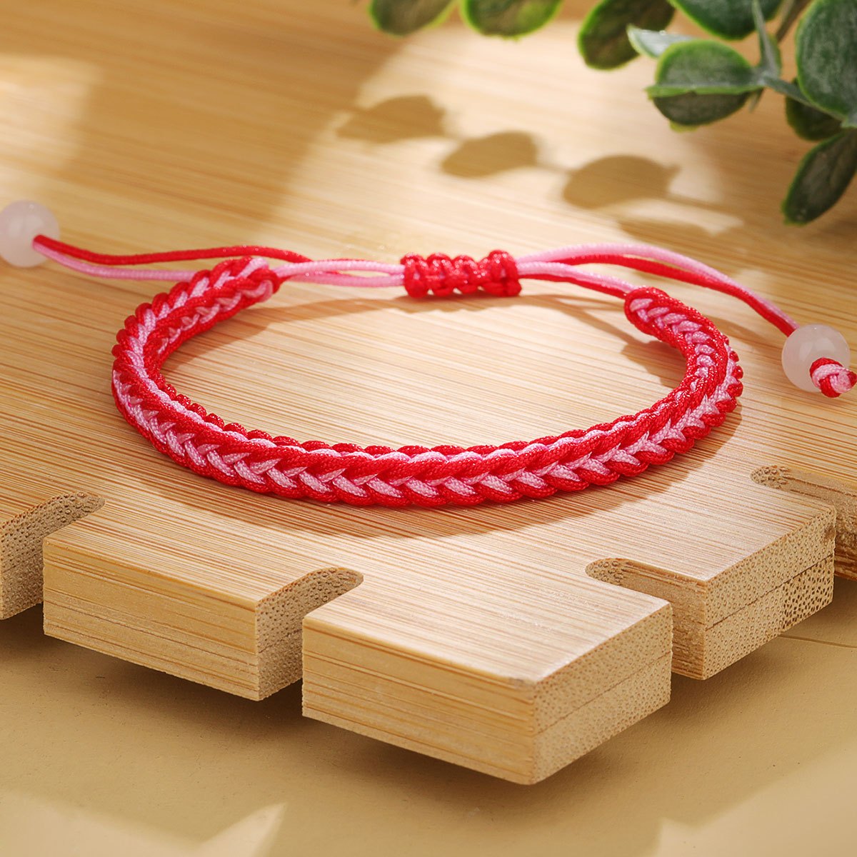Red String Bracelet Braided Adjustable Women Girls Birthday Gift