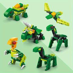 Mini Dinosaur Model Building Blocks Toy - 6 in 1 Assembly Set