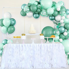 101pcs Green Balloon Garland Arch Kit Birthday Wedding Events Decoration