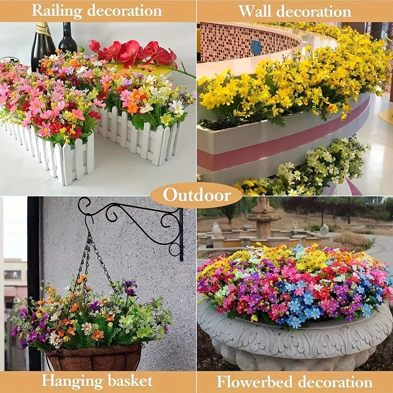 Simulation Daisy Artificial Flower Real Touch Arrangement Room Decoration