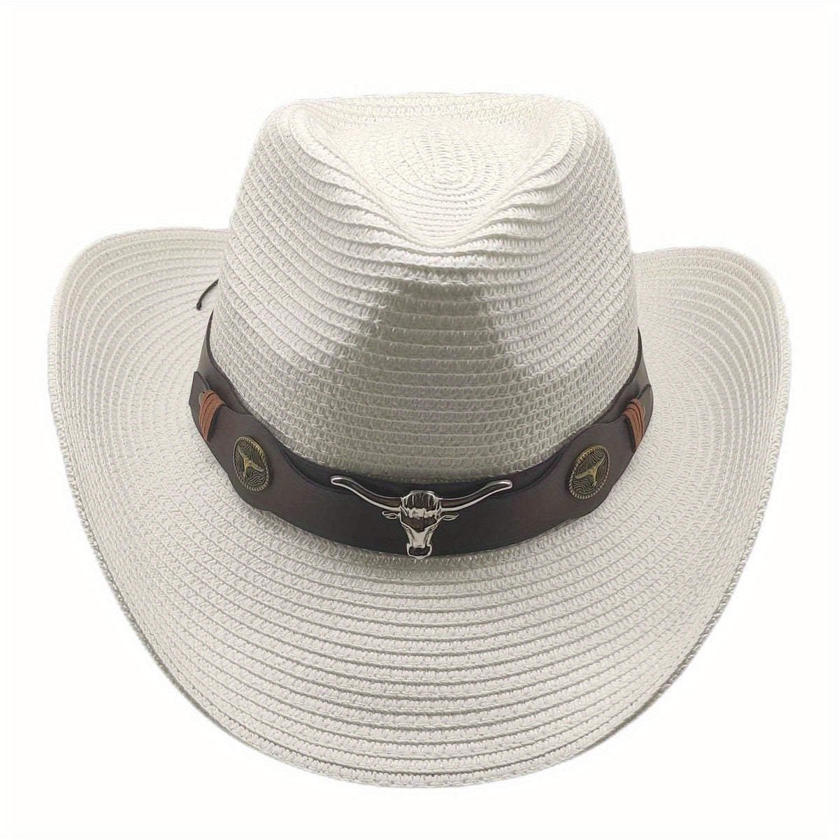 Western Sunhead Cowboy Hat Breathable Summer Gift For Men