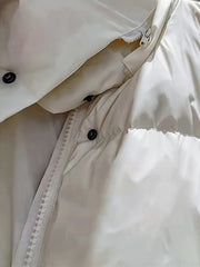 Women's Hooded Puffer Jacket Casual Winter Lightweight
