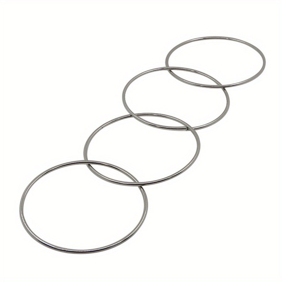 4pcs Magic Power Rings Sleight of Hand Magic Props for Stage