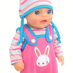 Onesie Outfit Set for 12-15 Inch Reborn Dolls & 30 Cm Dolls