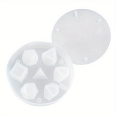 Silicone Dice Making Mold Alphanumeric Resin Dice Molds DIY Mold Kit