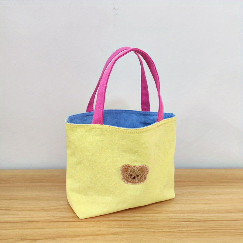 Contrasting Handbag & Bear Lunch Box Mommy Bag