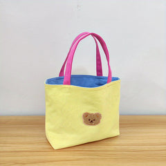 Contrasting Handbag & Bear Lunch Box Mommy Bag