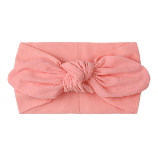 Baby Girls Nylon Rabbit Ear Headbands for Newborn
