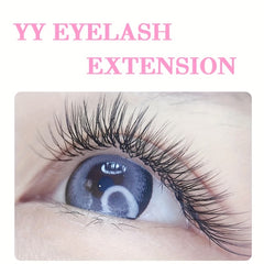 12 Rows Cluster Lashes YY Shape C D Curling Individual Eyelashes