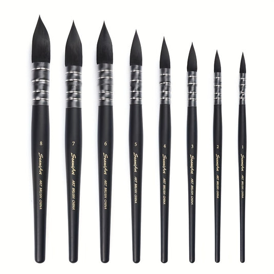 Watercolor Brush Set for Artists - Gouache Art Supplies