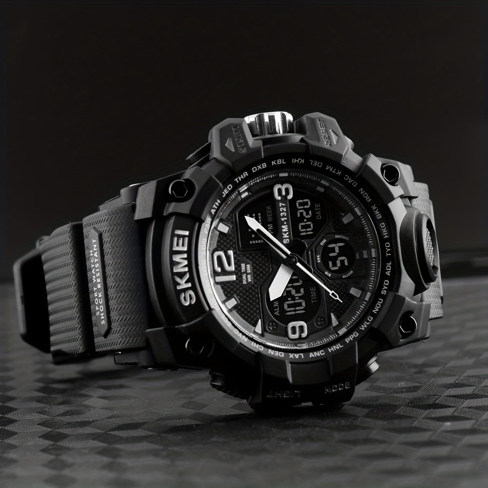 Boys Sports Watch Dual Display Electronic Waterproof Watch