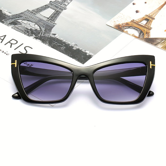 Y2K Cat Eye Sunglasses UV400 Gradient Glasses