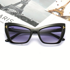 Y2K Cat Eye Sunglasses UV400 Gradient Glasses