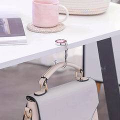 Bag Holder Handbag Hanger Folding Hook Holder Portable Key Ring Rack