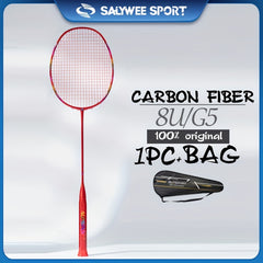 Carbon Fiber Badminton Racket SYBBQ 8U 10 89 13 61KG Light Professional