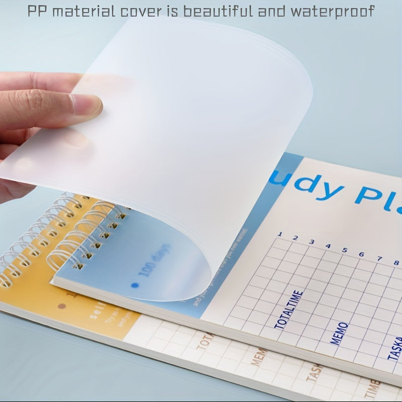 Undated Daily Planner Memo Book with Calendar Organizer