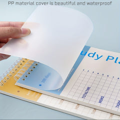 Undated Daily Planner Memo Book with Calendar Organizer