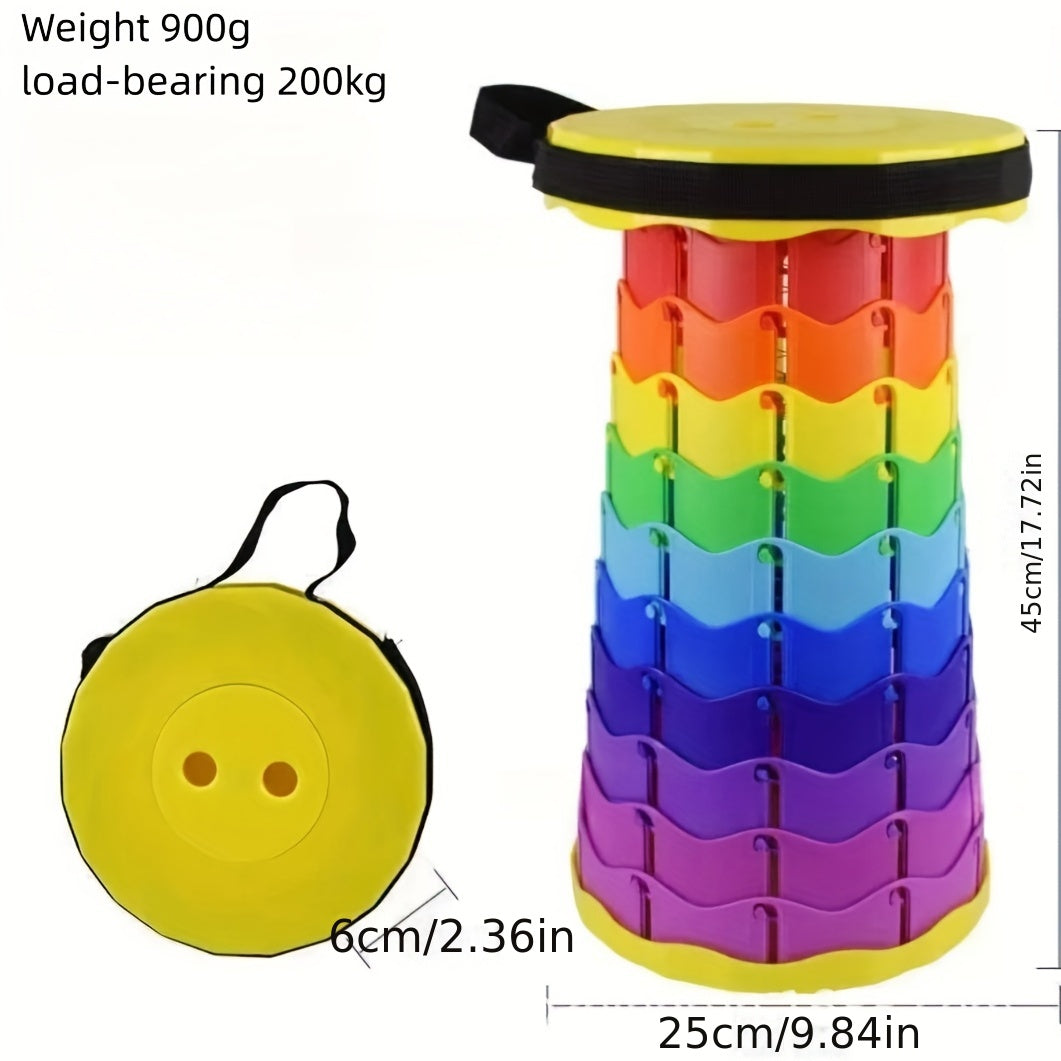 Portable Foldable Stool for Outdoor Activities - Lightweight & Durable