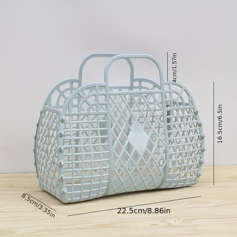 Portable Plastic Shower Bag Beach Storage Tote & Travel Essential