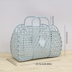 Portable Plastic Shower Bag Beach Storage Tote & Travel Essential