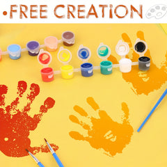 12pcs Art Smocks for Kids & Adults - Painting Aprons for Kitchen & Classroom